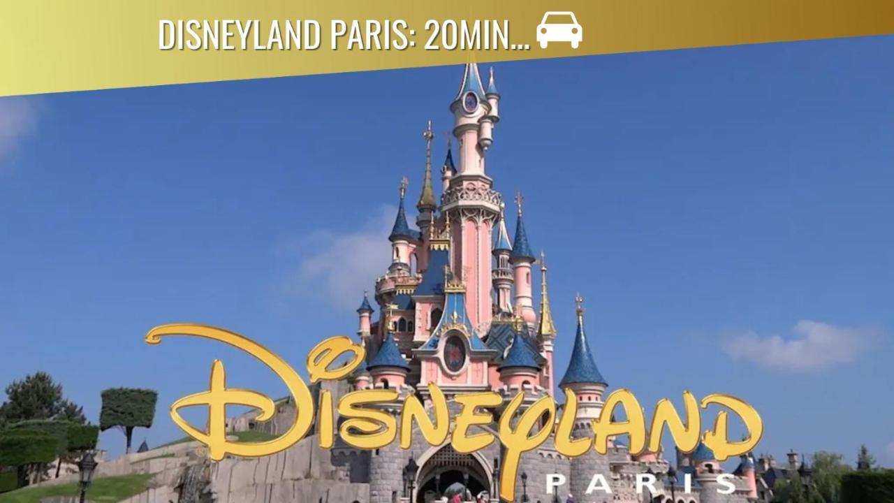 Le Moulin Dort Hyper Centre Gare Disney Meaux Luaran gambar